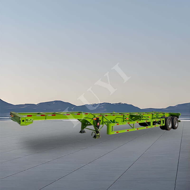 2nápravový nákladní přepravní kontejner 20/40 tunový skeletový návěs 2nápravový nákladní přepravní kontejner 20/40 tunový skeletový návěs