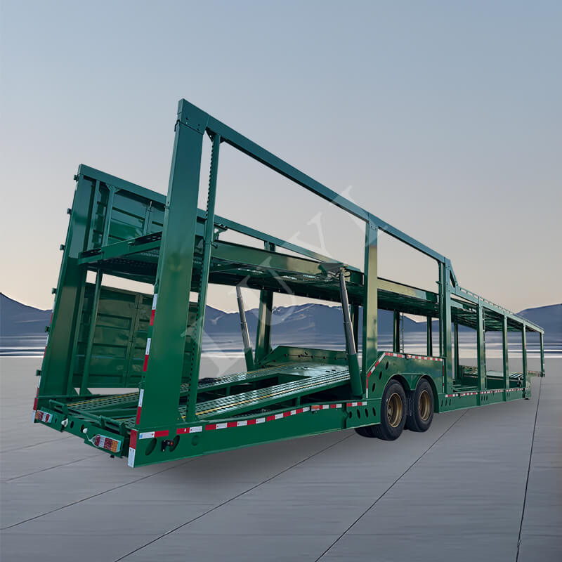 2-nápravový přívěs pro přepravu vozidel, návěs pro přepravu automobilů 2-nápravový přívěs pro přepravu vozidel, návěs pro přepravu automobilů