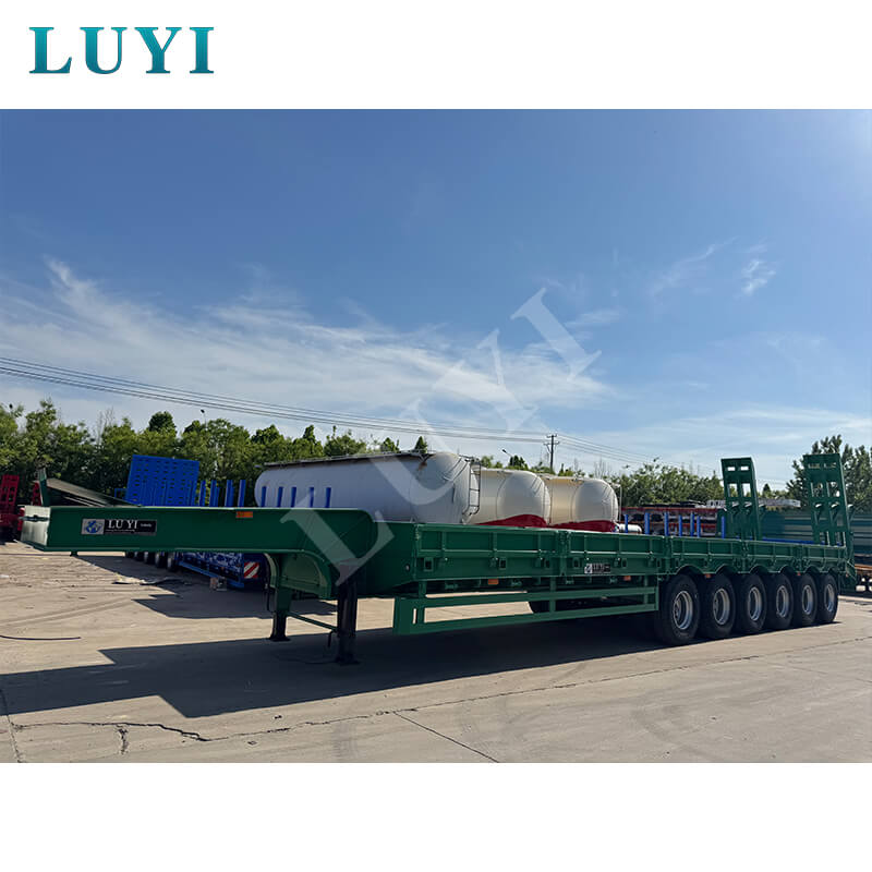 Nový úspěch v mezinárodní spolupráci! LUYI 6-nápravové návěsy s husím krkem jsou dodávány v dávkách do Mauretánie