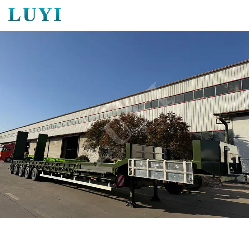 Hydraulické rampy vs mechanické pružinové rampy pro návěsy podvalníku LUYI AUTO