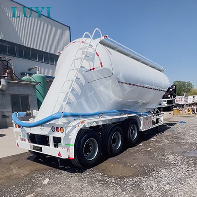 Cisternový návěs 27CBM pro přepravu cementu, popílku a suchého sypkého materiálu