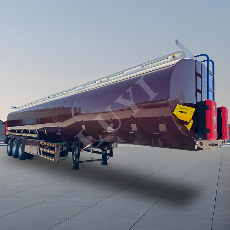3nápravový 0-kubický návěs s nádrží na olej z uhlíkové oceli 3nápravový 0-kubický návěs s nádrží na olej z uhlíkové oceli
