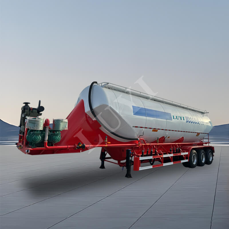 3nápravový návěs na cementovou cisternu 50 kubických metrů