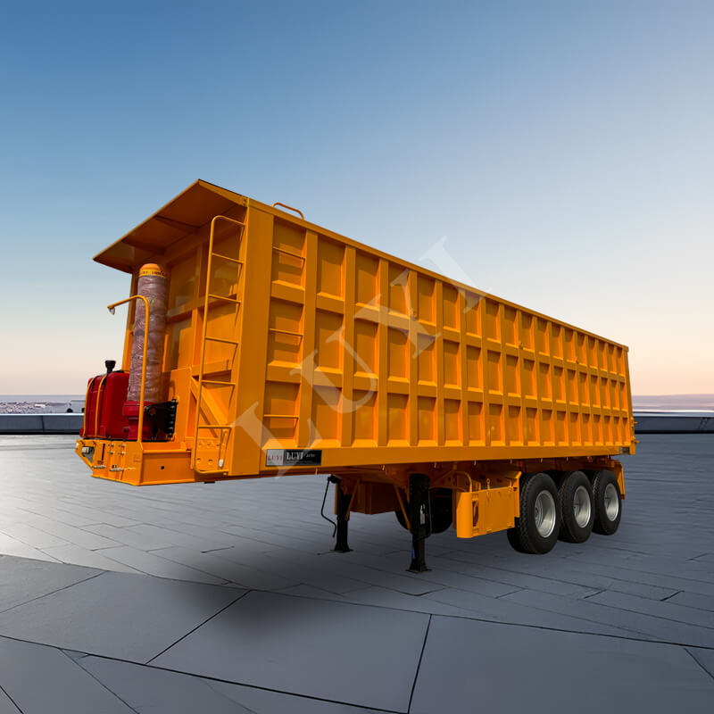 3nápravový 60tunový zadní sklápěcí návěs