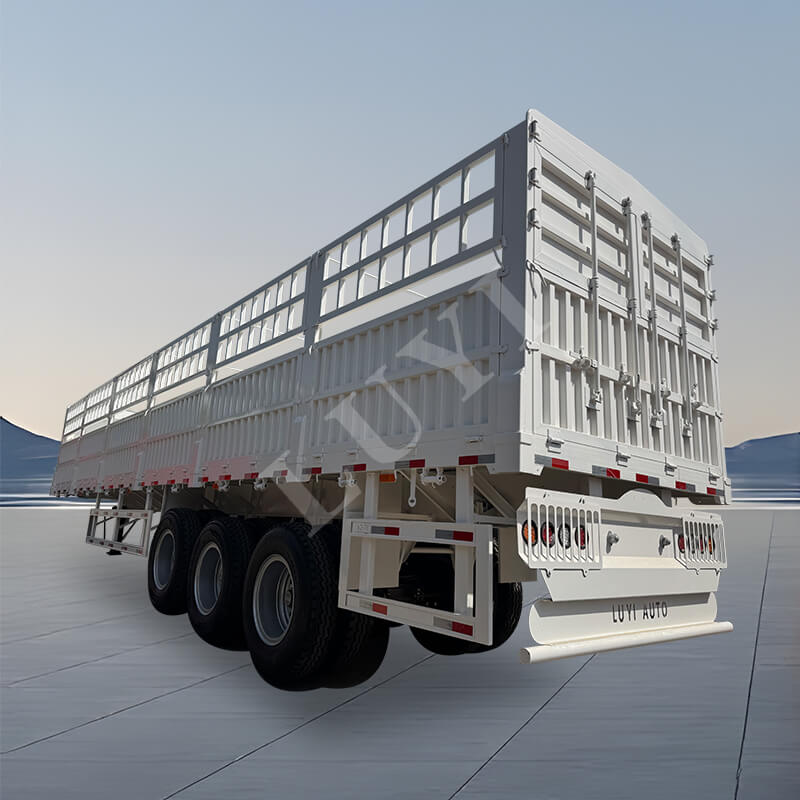 3nápravový 80tunový až 100tunový multifunkční návěs z uhlíkové oceli