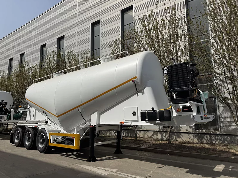 3-nápravový cementový tanker