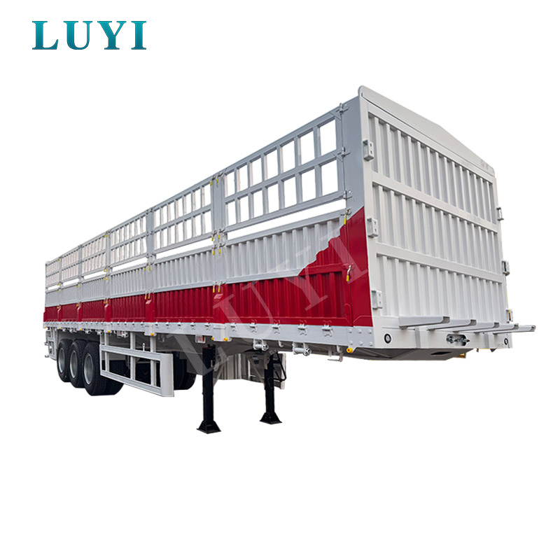 3nápravový plotový návěs pro hromadný náklad 60 tun