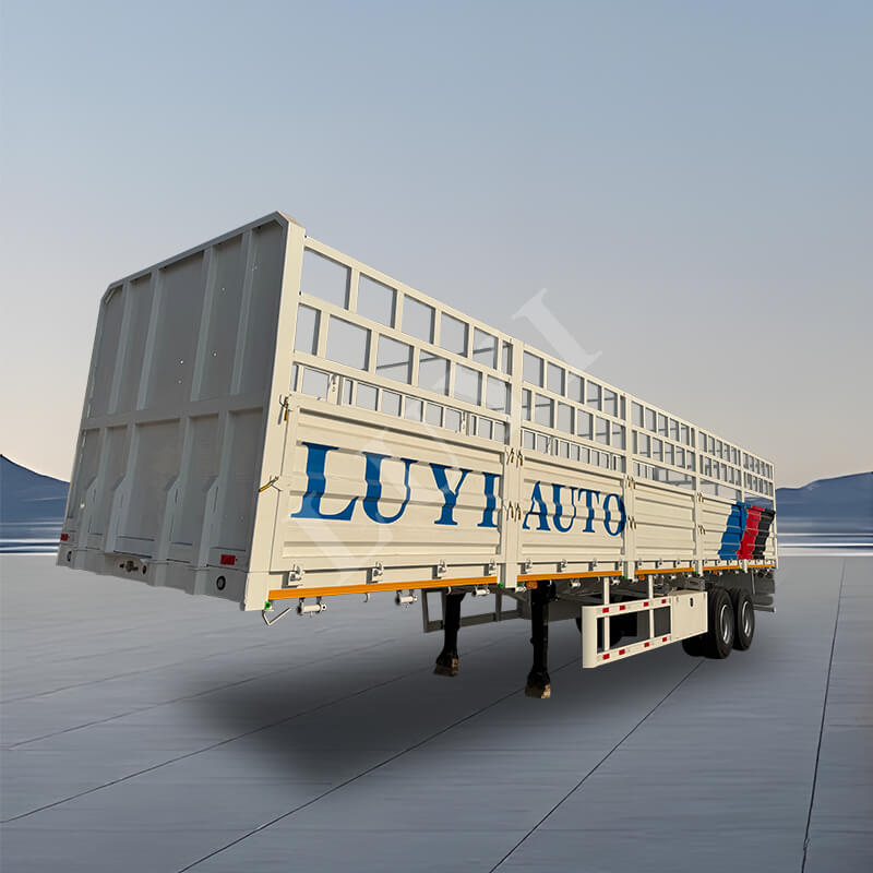 30 tun 60 tun návěs s vysokým plotem