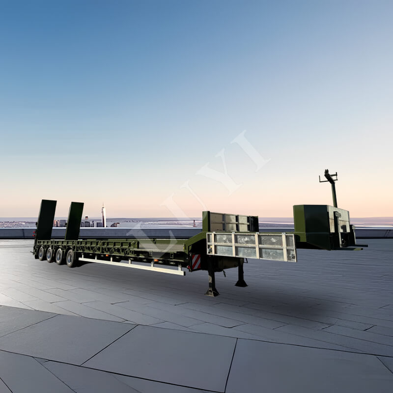 4nápravový 60tunový návěs s husím krkem