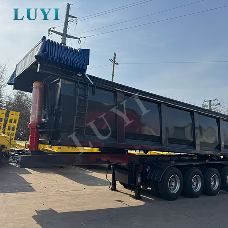 Sklápěcí návěs 4nápravový hydraulický sklápěč