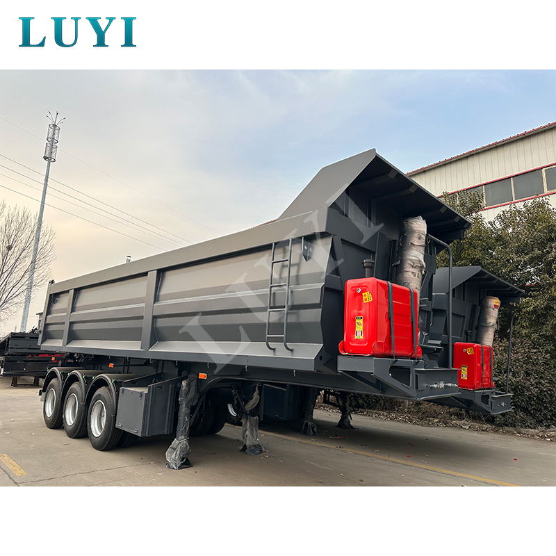 Z Shandongu do Beninu: Jak vlastní sklápěcí přívěsy LUYI dláždí cestu k růstu národa