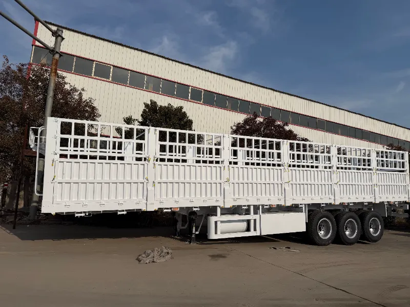 80-Ton Tri-Axle Flatbed Trailer