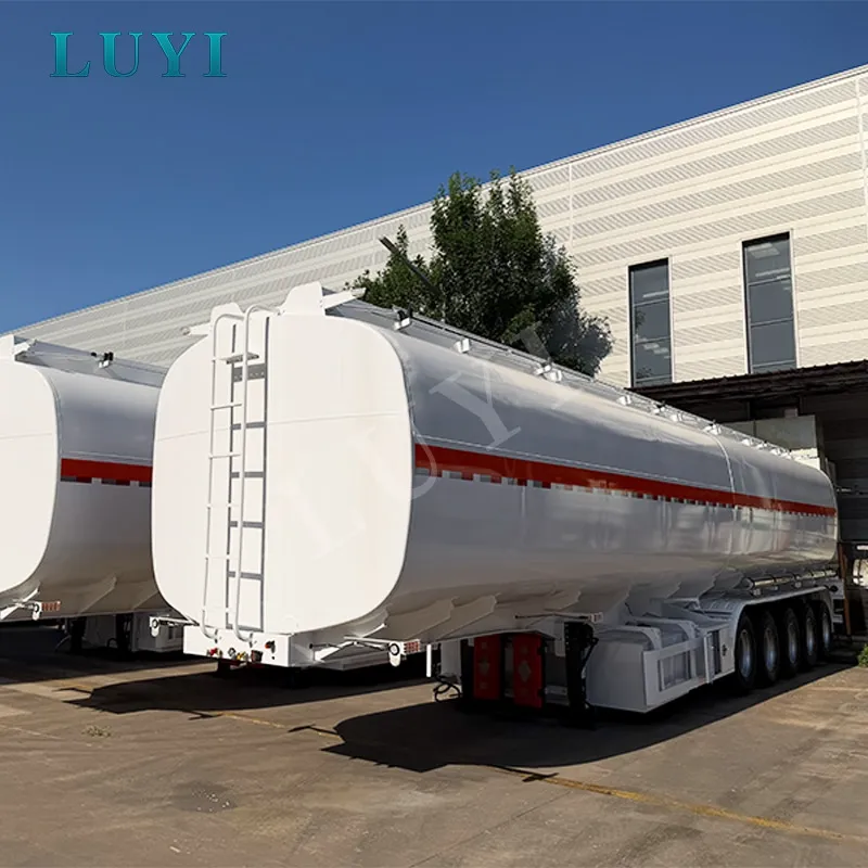 70 CBM Five-Axle Carbon Steel Fuel Tank Semi-Trailer