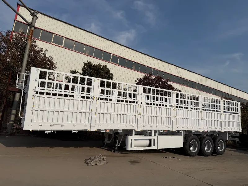 80-Ton Tri-Axle Flatbed Trailer