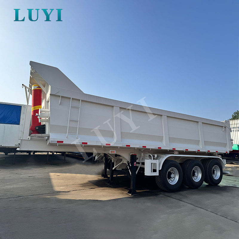 LUYI Heavy Duty Dump Trailer: Zkonstruován tak, aby zvládl náročné úkoly