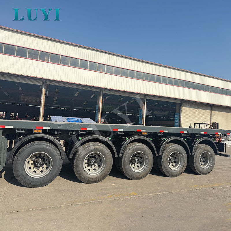 LUYI Heavy Duty Flatbed Trailer: Všestranný dříč pro váš vozový park